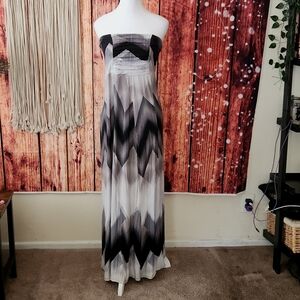 Strapless dress large